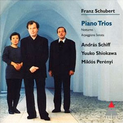 슈베르트 : 피아노 삼중주 - 안드라스 쉬프, 시오카와, 페레니