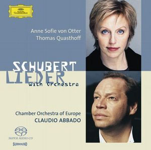 Schubert : Lieder With Orchestra : Von OtterㆍQuasthoffㆍAbbado