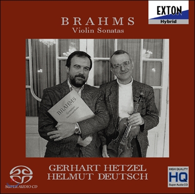 Gerhart Hetzel 브람스: 바이올린 소나타 전곡 (Brahms: Violin Sonata)