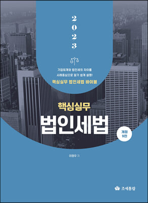 2023 핵심 실무 법인세법