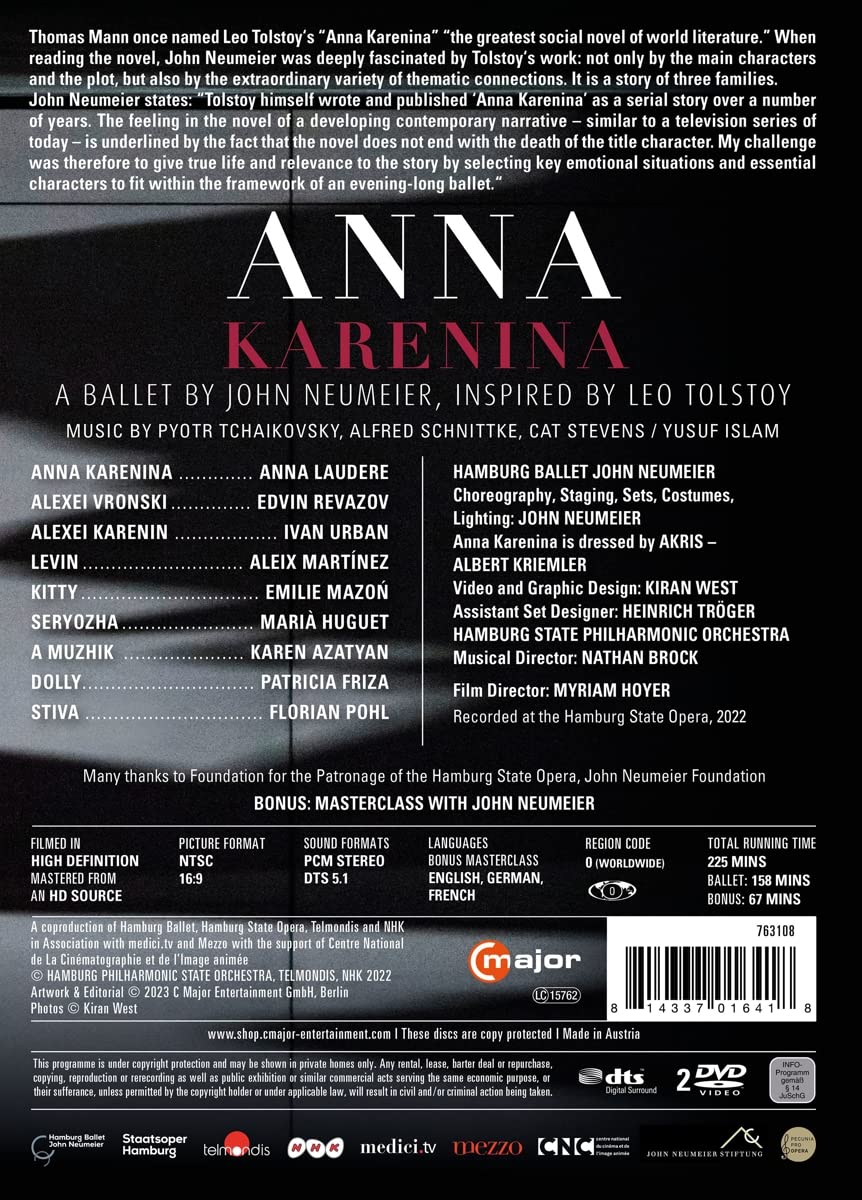발레 '안나 카레니나' (Anna Karenina - A Ballet By John Neumeier)