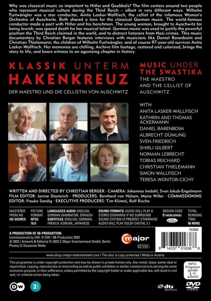 다큐멘터리 '나치 치하의 클래식 음악' (Klassik Unterm Hakenkreuz)