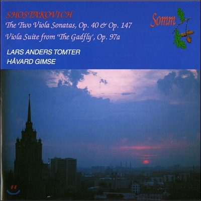 Lars Anders Tomter 쇼스타코비치: 비올라 소나타 (Shostakovich: Works For Viola and Piano)