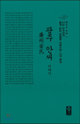 광주 안씨 이야기 (초록, 소책자)