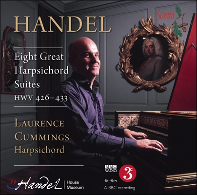 Laurence Cummings 헨델: 8개의 위대한 하프시코드 모음곡 (Handel: Eight Great Suites for Solo Harpsichord )