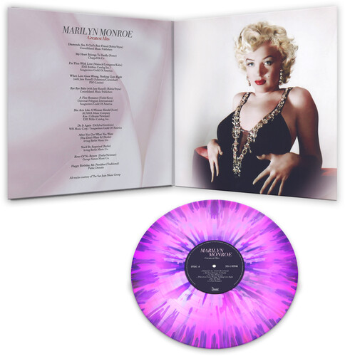 Marilyn Monroe (마릴린 먼로) - Greatest Hits [핑크 & 퍼플 스플래터 컬러 LP]