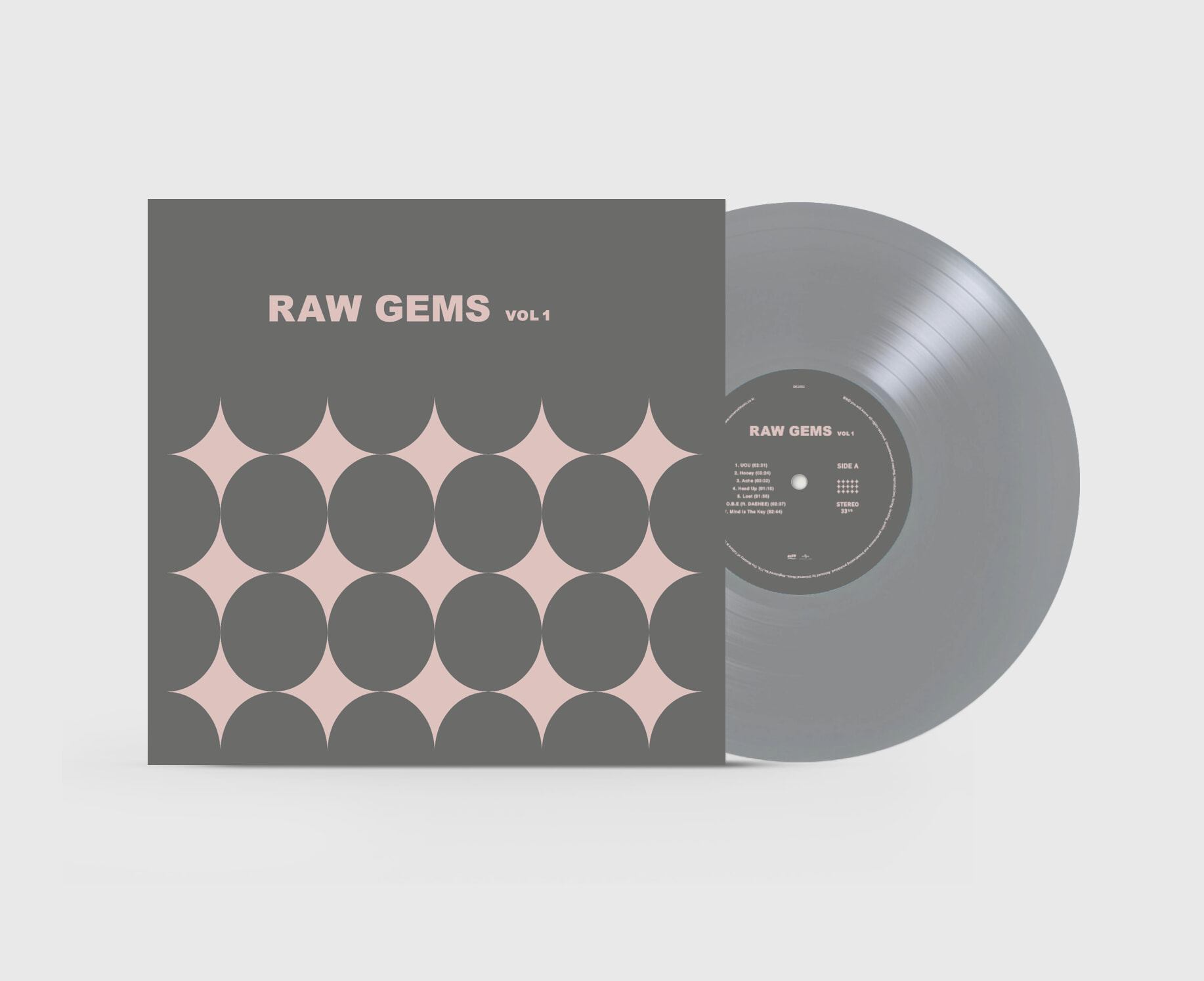 Miso (미소) - Raw Gems Vol.1 [실버 그레이 컬러 LP] 