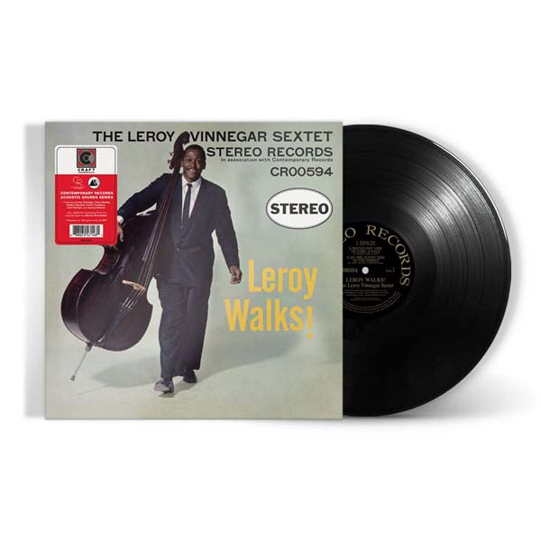 The Leroy Vinnegar Sextet (르로이 비네가 섹스텟) - Leroy Walks! [LP]