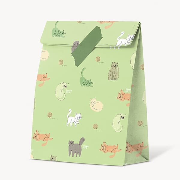 제이로그 Cozy cats 선물포장지 (3매)
