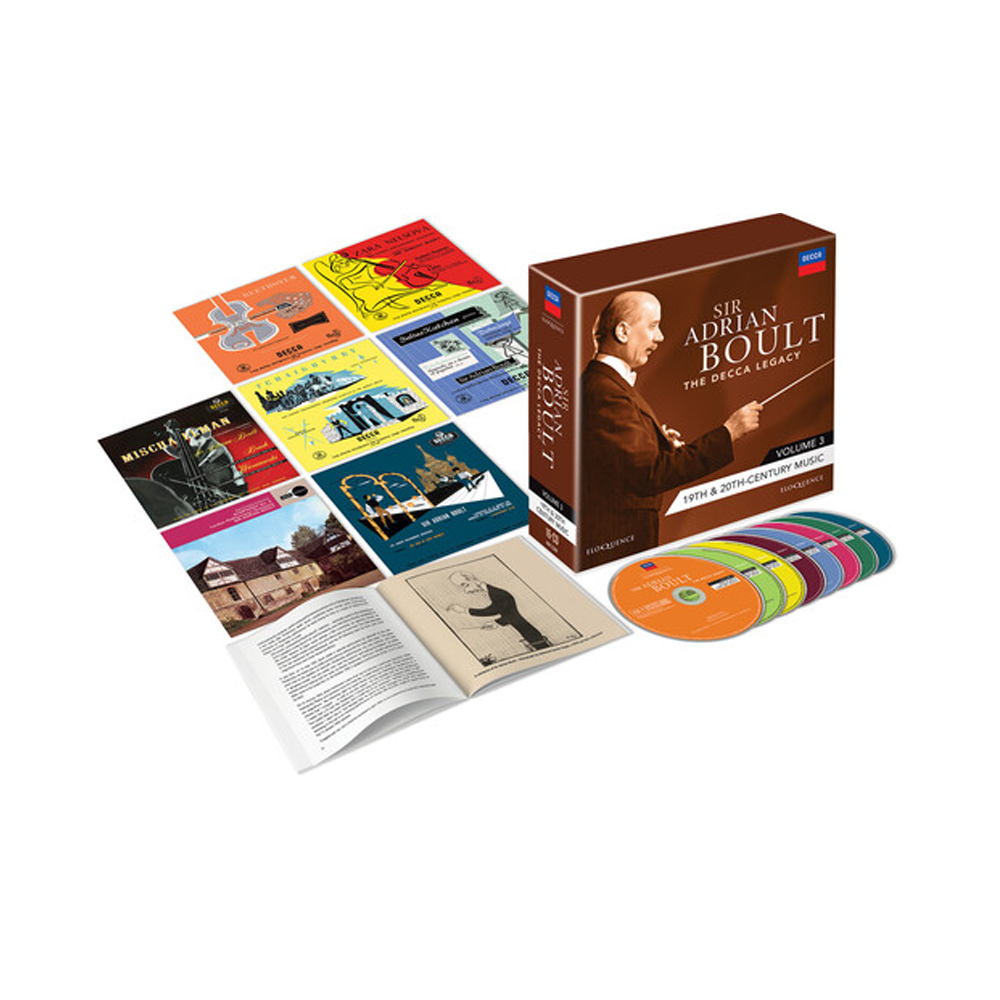 Adrian Boult 아드리안 볼트 데카 레이블 녹음 3집 - 19세기, 20세기 음악 (The Decca Legacy Vol.3 - 19th & 20th Century Music)