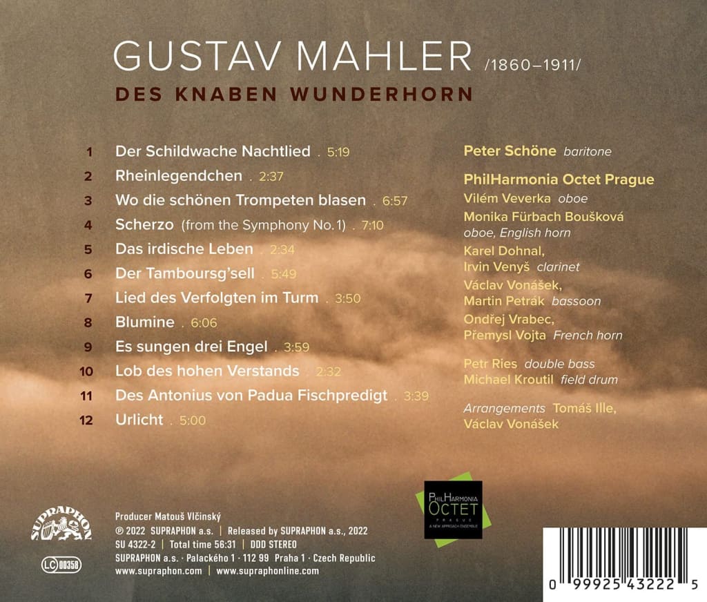 Peter Schone 말러: 어린이의 이상한 뿔피리 (Mahler: Des Knaben Wunderhorn)