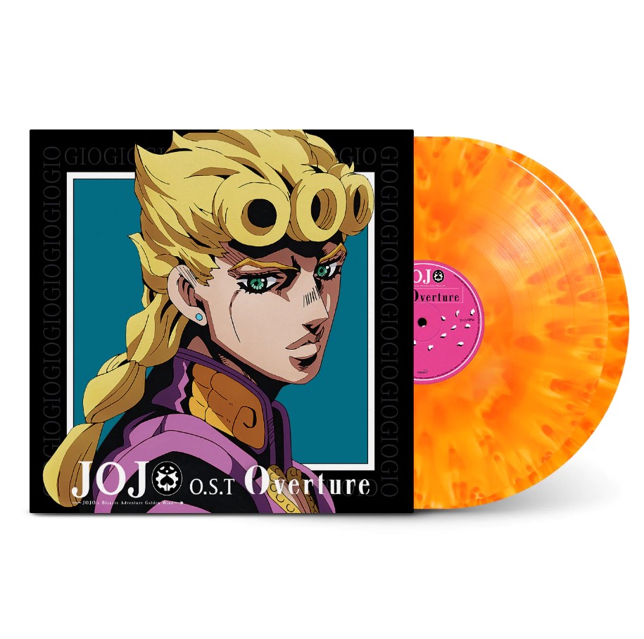 죠죠의 기묘한 모험: 황금의 바람 애니메이션 음악 (JoJo's Bizarre Adventure: Golden Wind OST by Yugo Kanno) [옐로우 & 오렌지 컬러 2LP]