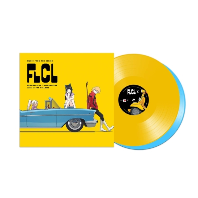 프리크리 프로그레시브 애니메이션 음악 (FLCL Progressive / Alternative by The Pillows) [옐로우 & 블루 컬러 2LP]