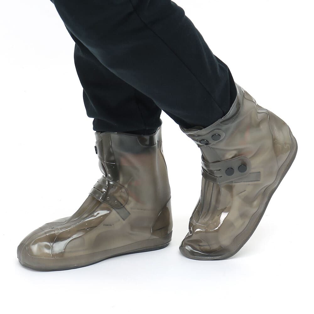 [아일렌]레이니 PVC 방수 신발커버(250~260mm) (미들/그레이)