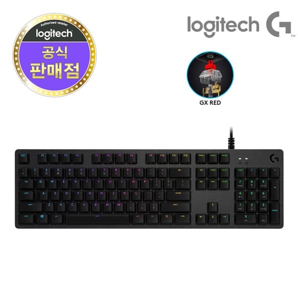 로지텍코리아 G512 GX 기계식 게이밍 키보드