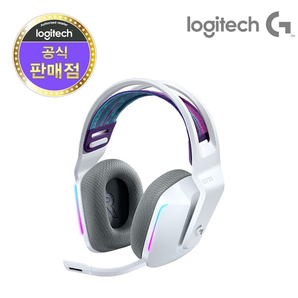 로지텍코리아 G733 LIGHTSPEED 7.1ch 무선 게이밍 헤드셋