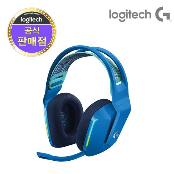 로지텍코리아 G733 LIGHTSPEED 7.1ch 무선 게이밍 헤드셋