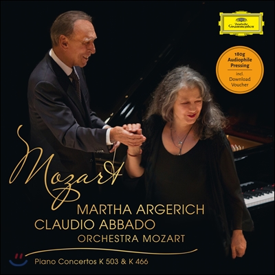 Martha Argerich 모차르트: 피아노 협주곡 20번 25번 - 마르타 아르헤리치 [LP]
