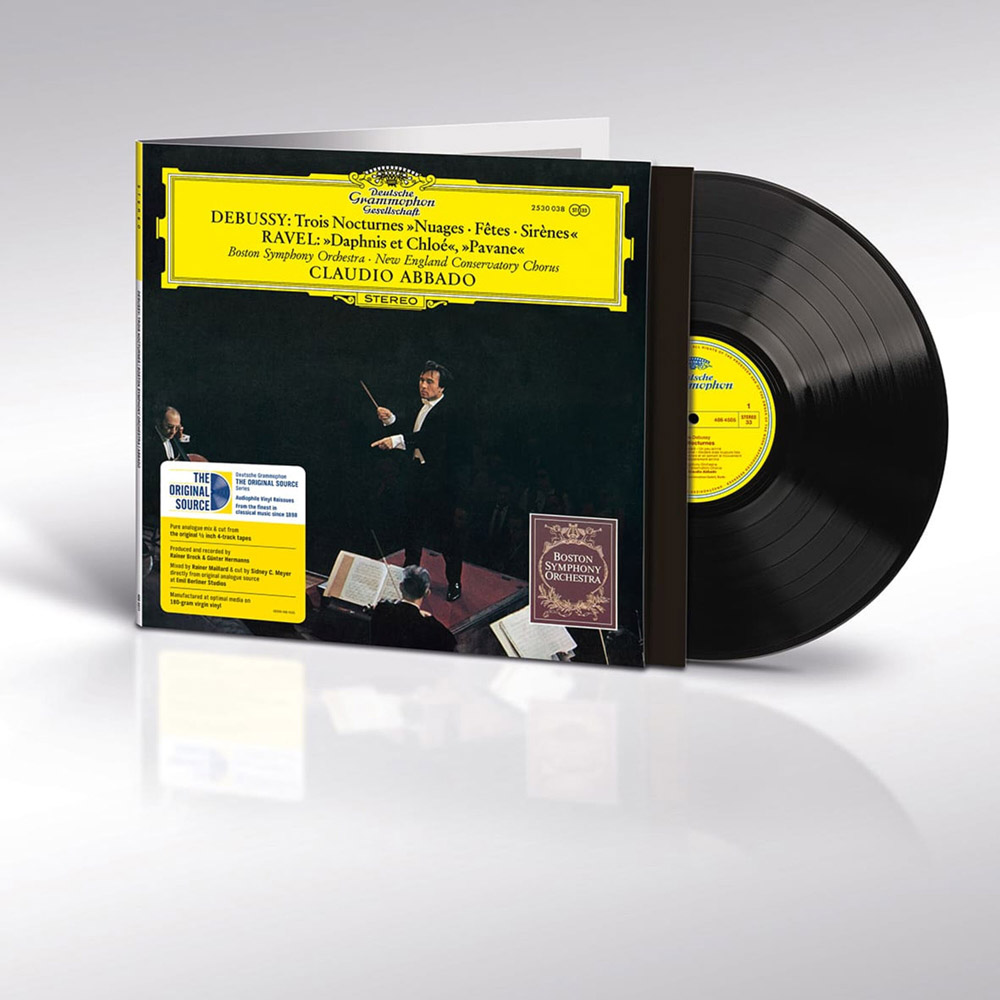 Claudio Abbado 드뷔시: 녹턴 / 라벨: 죽은 왕녀를 위한 파반느 (Debussy: Nocturnes / Ravel: Daphnis et Chloe Suite No. 2) [LP]