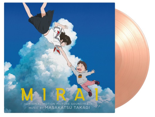 미래의 미라이 애니메이션 음악 (Mirai OST by Takagi Masakatsu) [핑크 블러썸 컬러 LP]