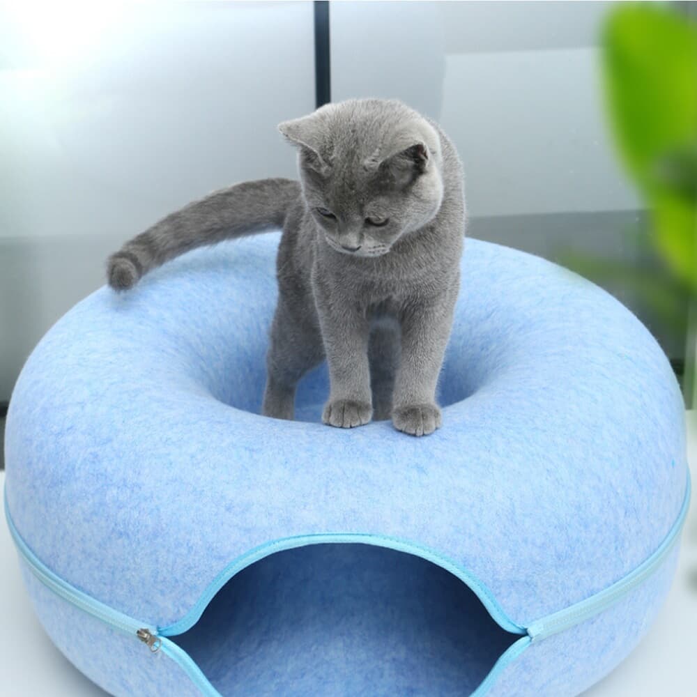 고양이 도넛 터널 숨숨집(50cm) 다묘 도넛하우스