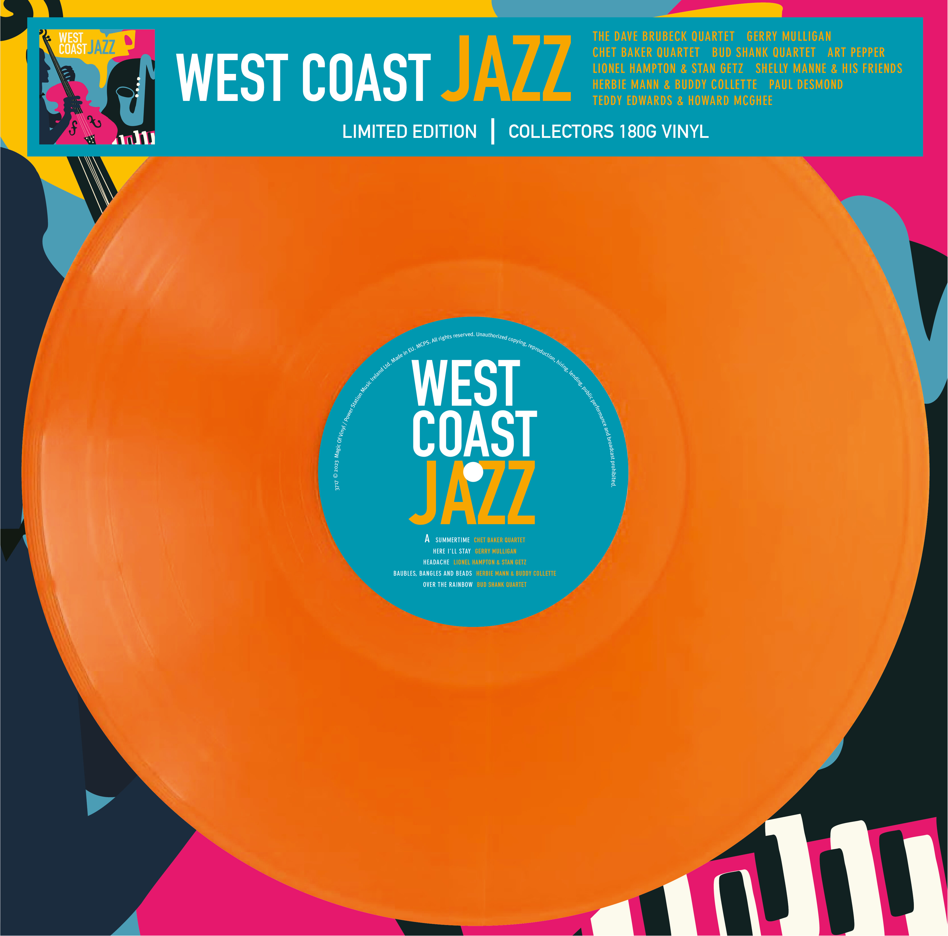 웨스트코스트 재즈 (West Coast Jazz) [오렌지 컬러 LP]