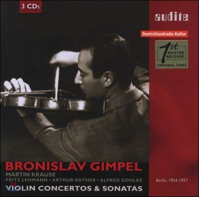 Bronislaw Gimpel 바이올린 협주곡과 소나타 (Violin Concertos &amp; Sonatas)