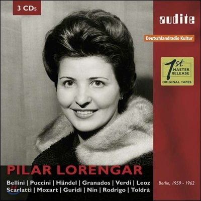 Pilar Lorengar 벨리니 그라나도스 헨델 모차르트 모차르트 (Berlin, 1959 - 1962)