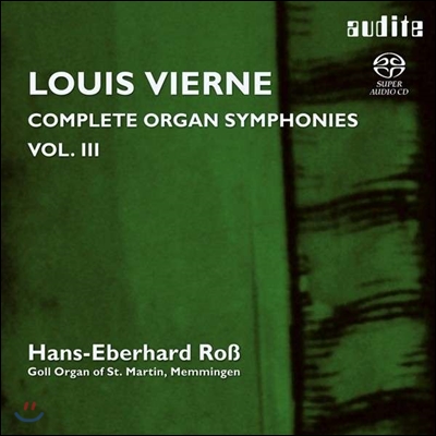 Hans-Eberhard Ros 비에른: 오르간 교향곡 전곡 3집 (Vierne: Complete Organ Symphonies Volume 3)