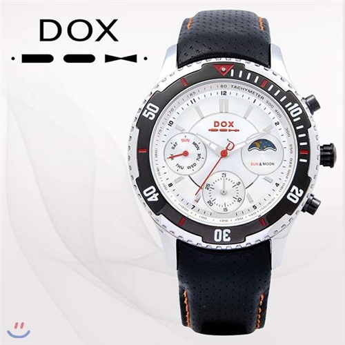 [백화점AS가능] 독스제팬(DOX) 남성 가죽시계(DX635-1WTBBK/본사정품)