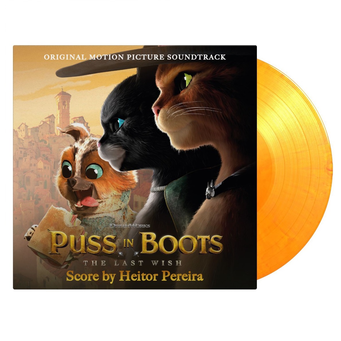 장화신은 고양이 영화음악 (Puss In Boots: The Last Wish OST) [오렌지 컬러 LP]