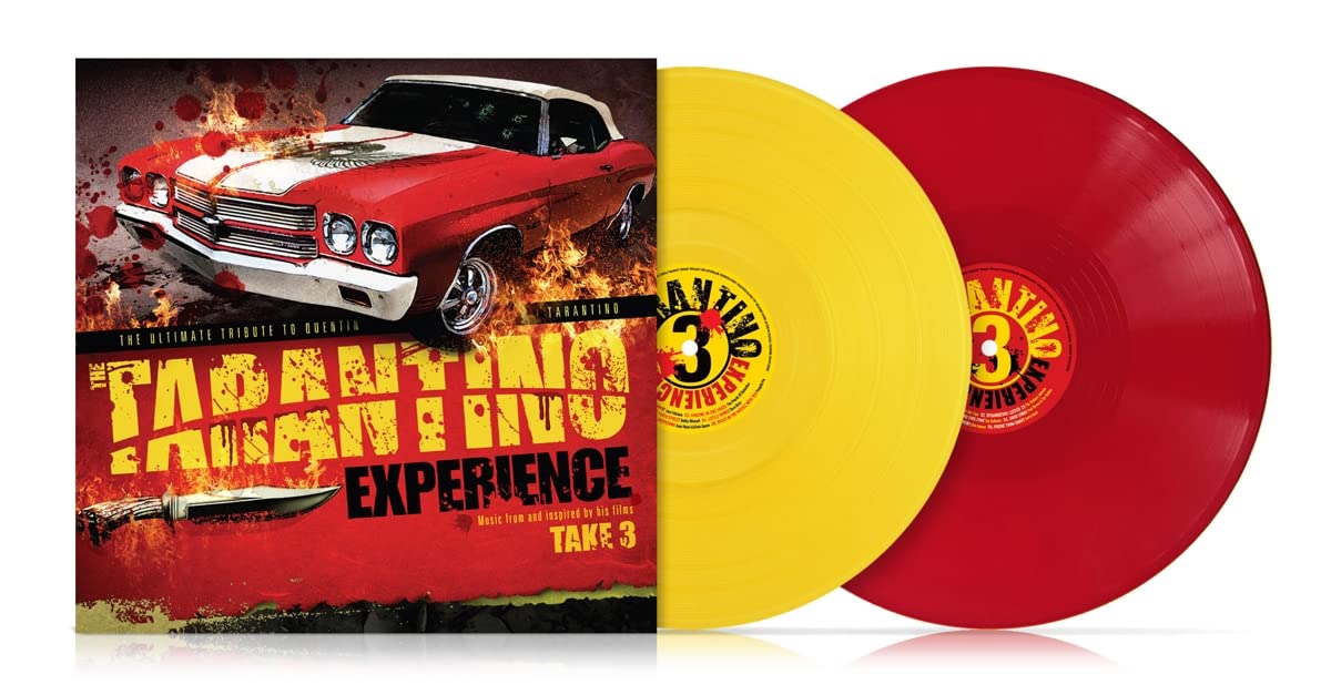 쿠엔틴 타란티노 영화음악 모음집 (The Tarantino Experience Take 3) [레드 & 옐로우 컬러 2LP]