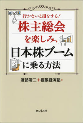 株主總會を樂しみ,日本株ブ-ムに乘る方法