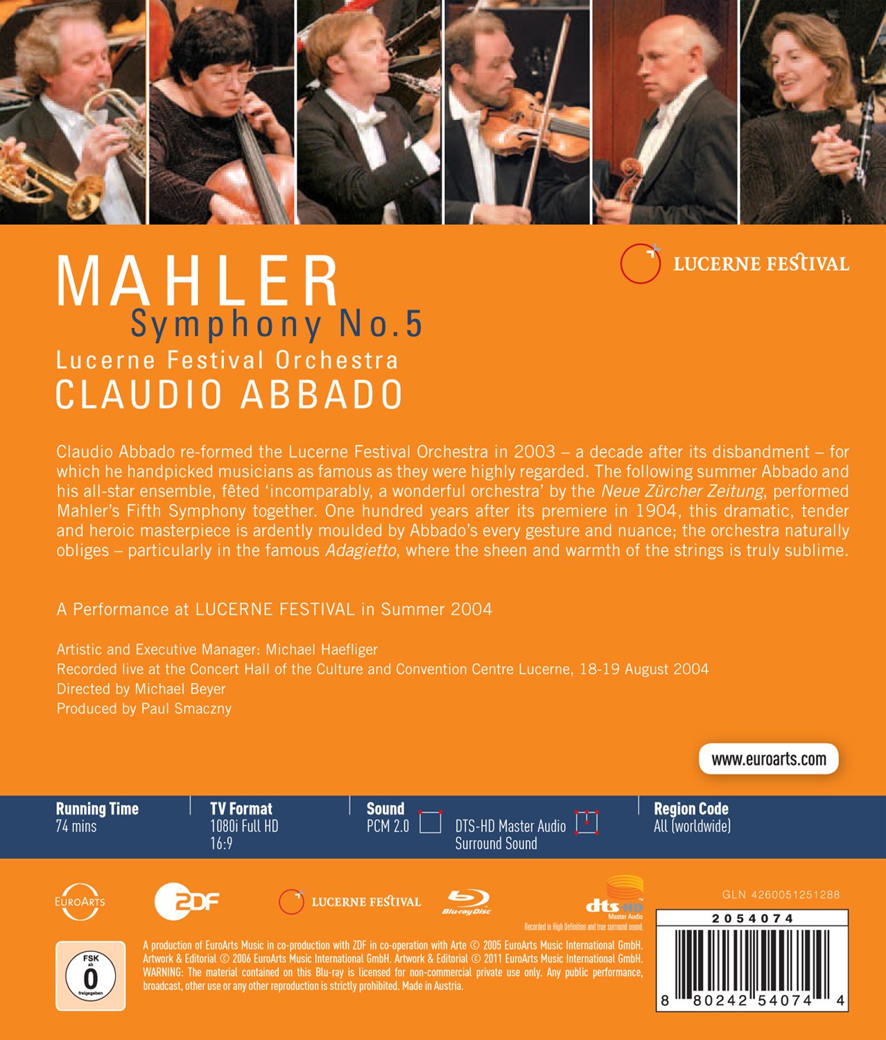 Claudio Abbado 말러: 교향곡 5번 (Mahler: Symphony No.5)