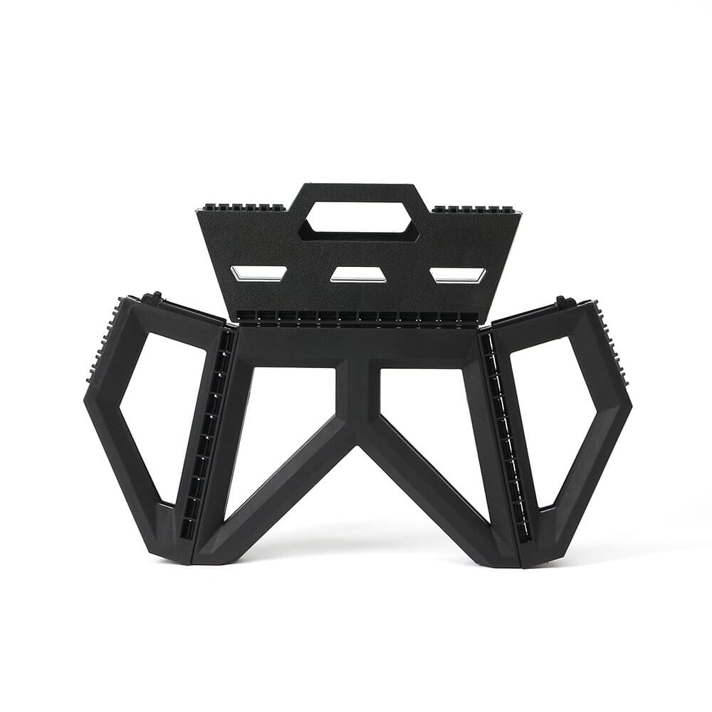 플랜 휴대용 접이식 의자(블랙) 플라스틱보조의자