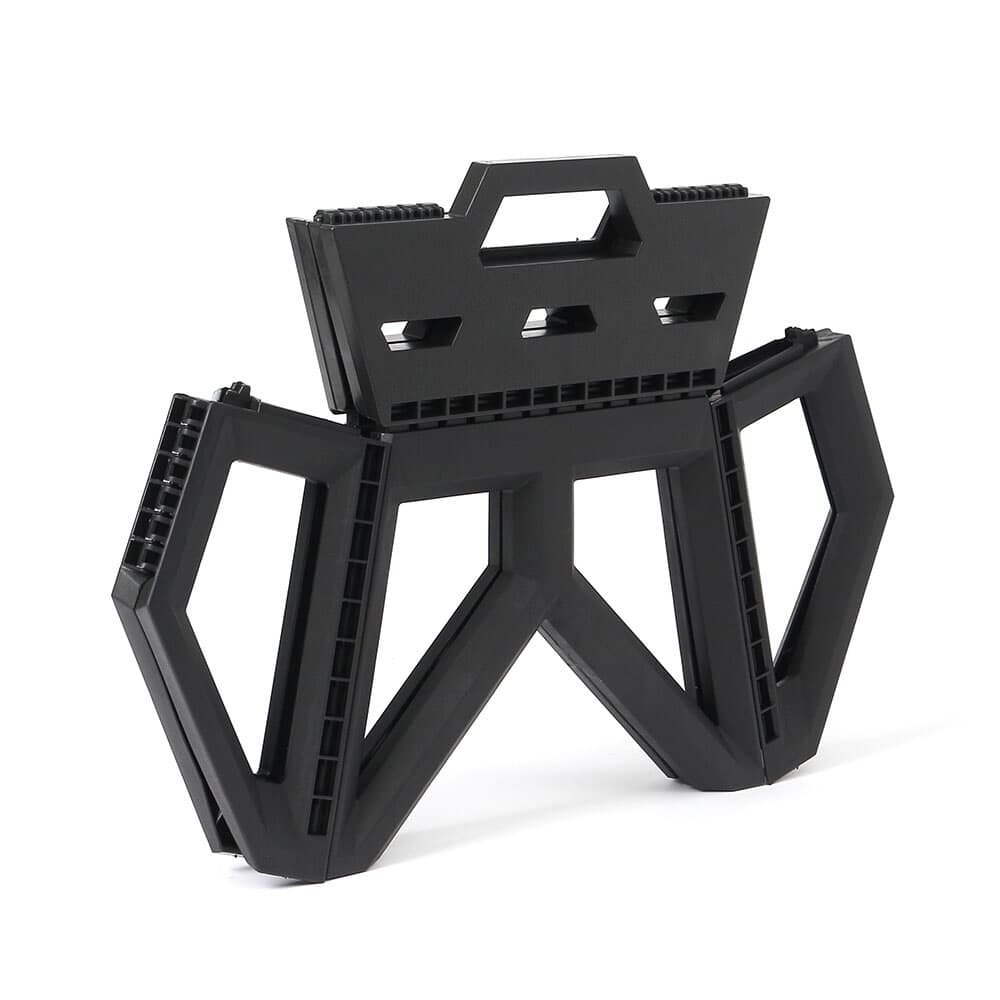 플랜 휴대용 접이식 의자(블랙) 플라스틱보조의자