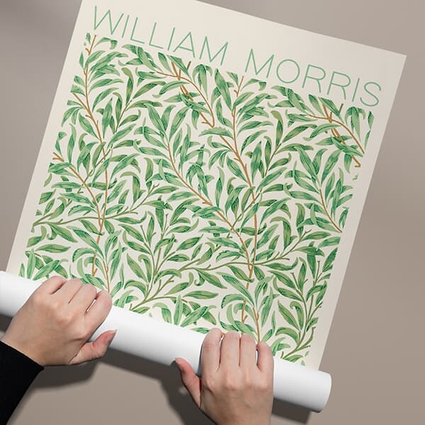 윌리엄모리스 빈티지 패턴 포스터 - WM14