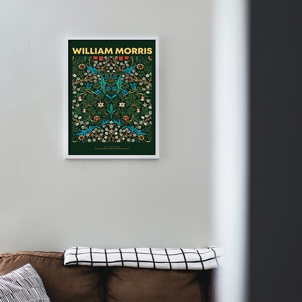 윌리엄모리스 빈티지 패턴 포스터 - WM04