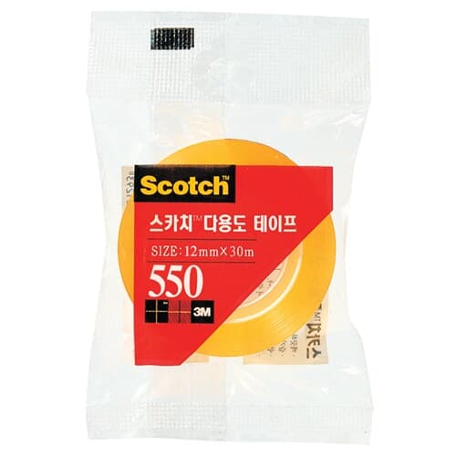 3M  550 12mmX30M 다용도 테이프 리필