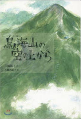 鳥海山の空の上から