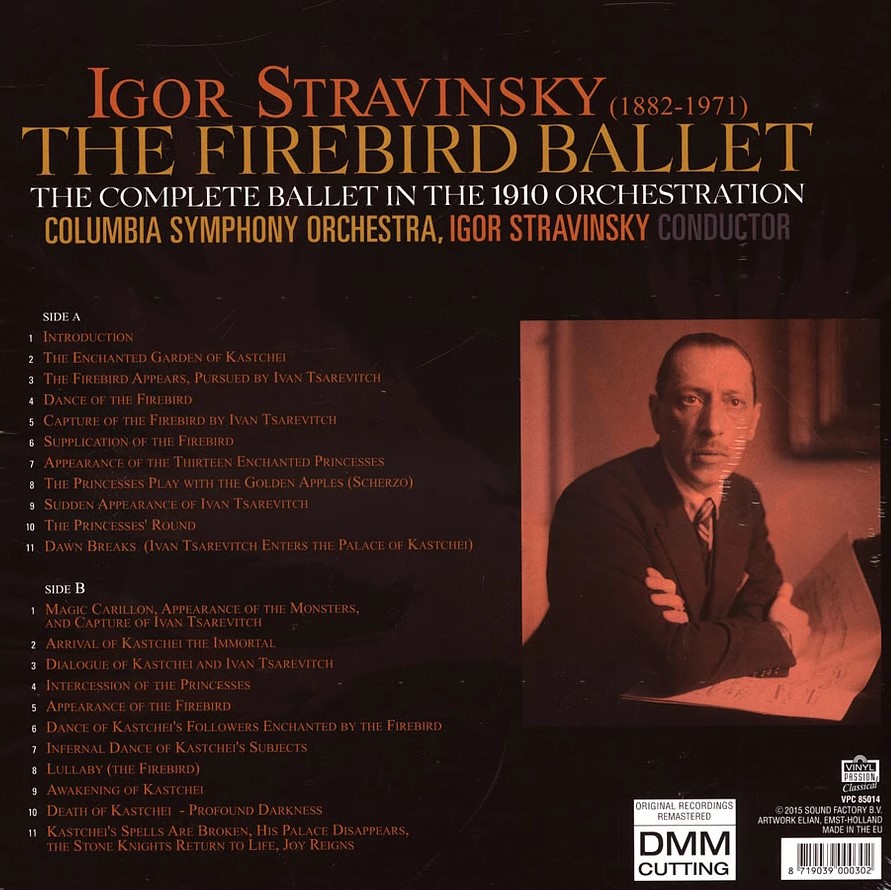 Igor Stravinsky 스트라빈스키: 불새 (Stravinsky: The Firebird) [LP]