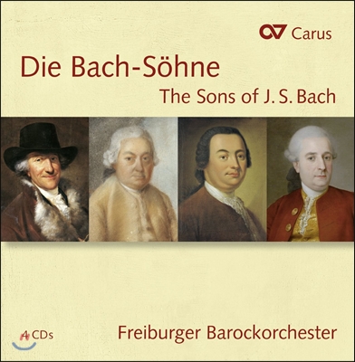 Freiburger Barockorchester 바흐의 아들들 - 아들 바흐들의 협주곡집 (The Sons of J.S. Bach)