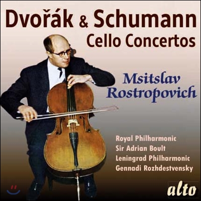 Mstislav Rostropovich 드보르작 / 슈만 첼로 협주곡 (Dvorak / Schumann: Cello Concertos)