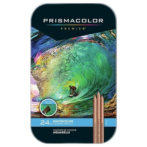 프리즈마 수채 색연필 24색
