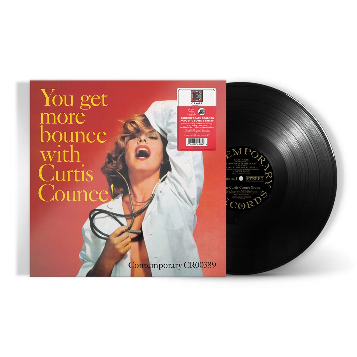 Curtis Counce (커티스 카운스) - You Get More Bounce with Curtis Counce! [LP]