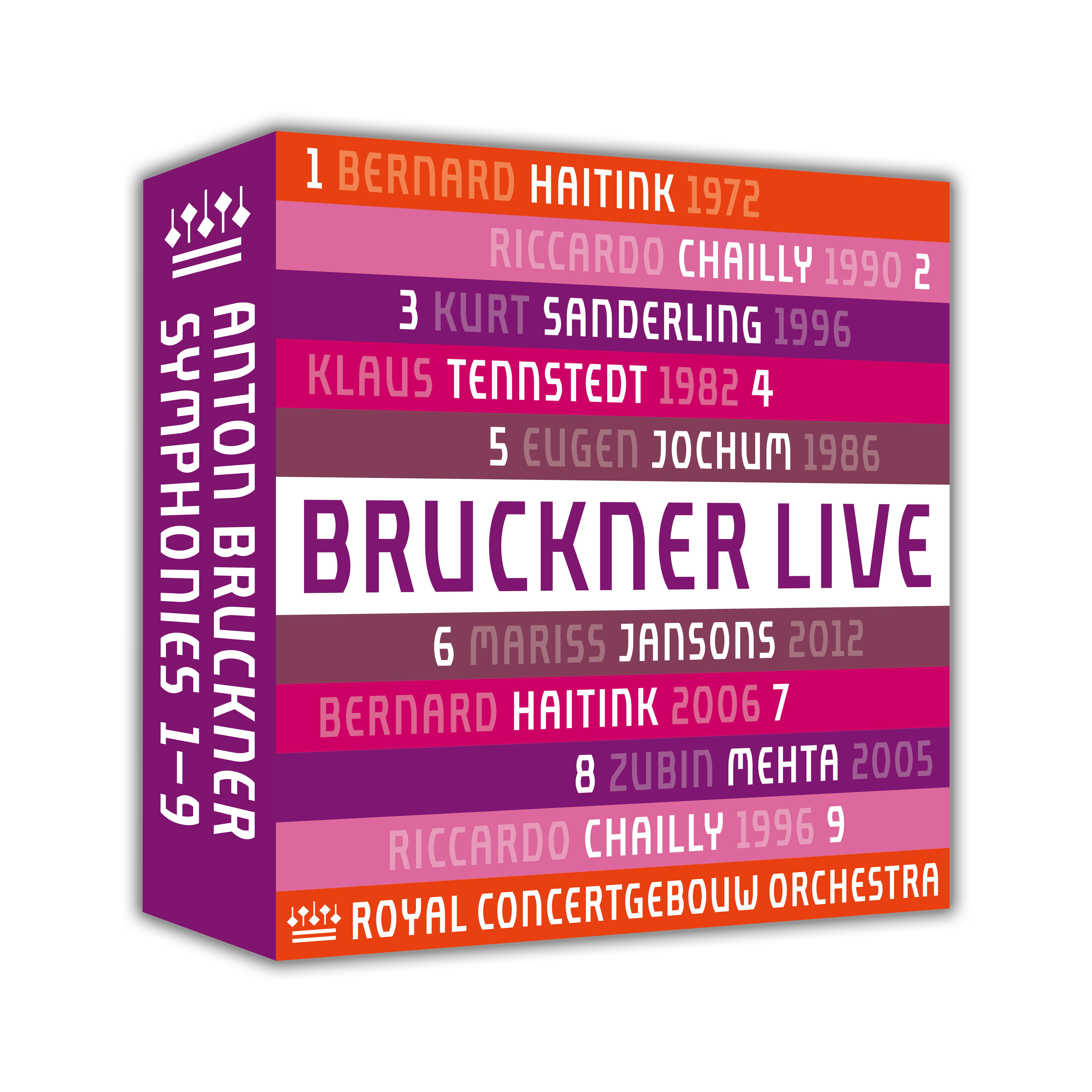 Royal Concertgebouw Orchestra 브루크너: 교향곡 전곡 (Bruckner: Symphonies 1-9)