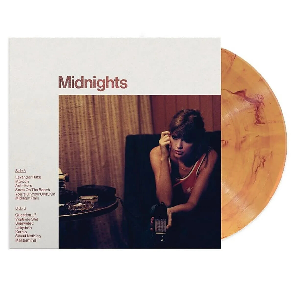 Taylor Swift (테일러 스위프트) - 10집 Midnights [블러드 문 컬러 LP] 