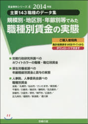 ’14 職種別賃金の實態