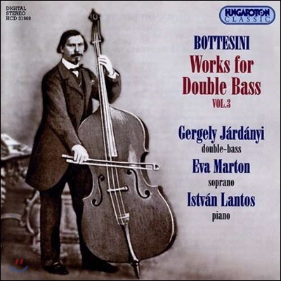 Gergely Jardanyi 보테시니: 더블 베이스 작품 3집 (Giovanni Bottesini: Works for Double Bass)