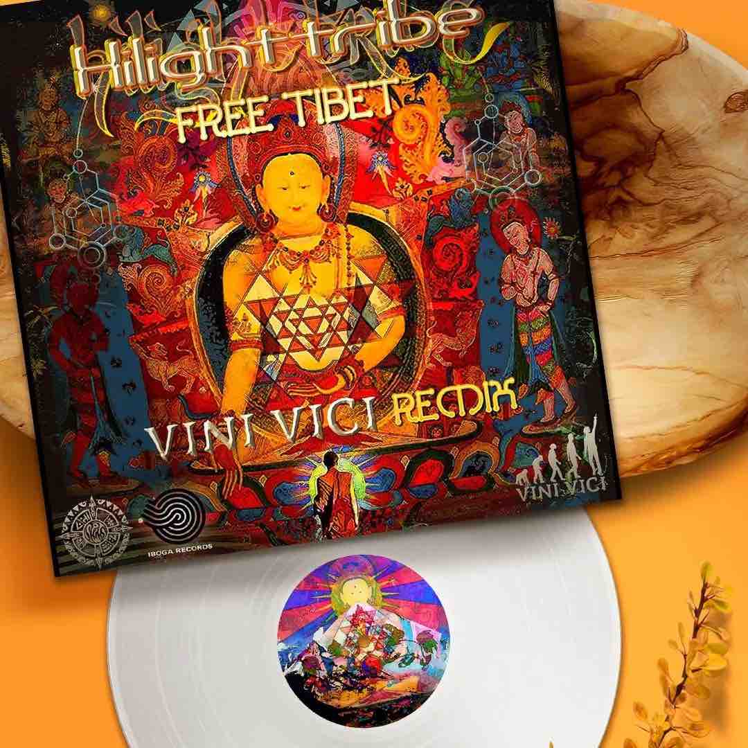 Hilight Tribe (하이라이트 트라이브) - Free Tibet (Vini Vici Remix) [화이트 컬러 LP]